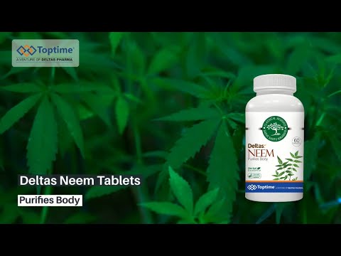 Toptime deltas neem purifies body herbal excellence, 30 tabl...