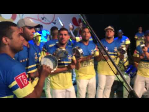 Unidos da Tijuca 2018: gravação da bateria no CD do Grupo Especial - Carnaval 2018