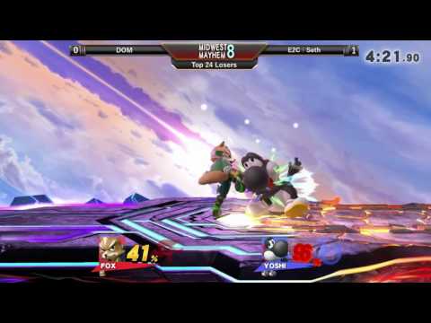 Midwest Mayhem 8 Top 24 Losers: DOM (Fox) vs. E2C l Seth (Yoshi)