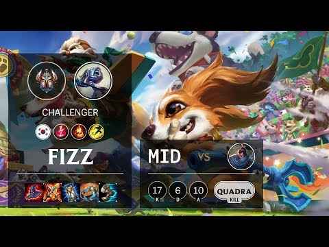Fizz Mid vs Yasuo - KR Challenger Patch 10.5