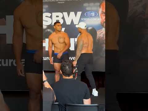 Things getting physical with TPJ! 🔥🥊 #Boxing #SBWvHunt #StanSportAU #9wwos #shorts