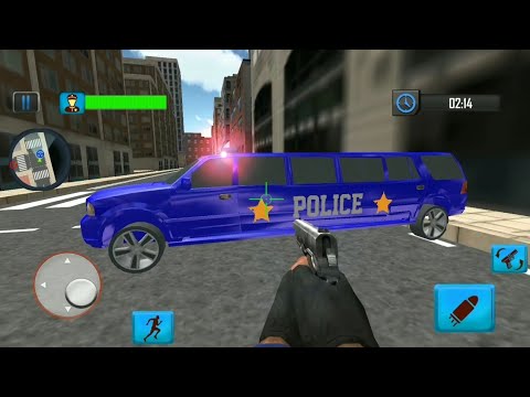 Police Car Gangster Crime City  : Car Chase Simulator