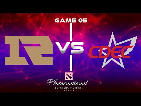 🔴 [EN] Dota 2 Live | RNG vs CDEC | TI9 CN Grand Finals BO5 Game 05