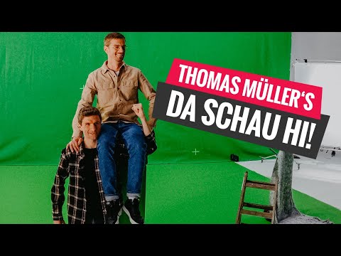 Filmaufnahmen von einem besonderen Duo – Joko Winterscheidt und Thomas Müller