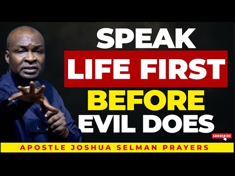 Speak Life Into Your Day Before Anything Speaks Against You | Apostle Joshua Selman