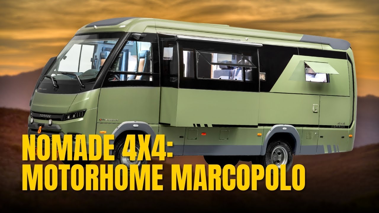 TOUR MOTORHOME NOMADE 4x4 MARCOPOLO (COMPLETO)