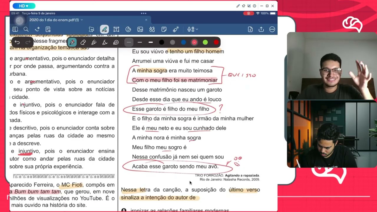 Resolução em Vídeo — Questão 29 ENEM 2020