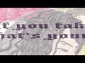 The Pretty Reckless - Sweet Things (acoustic) with Lyrics