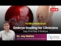 Fertility Masterclass 33 - Embryo Grading for Clinicians | Day 3 vs Day 5 Embryo| Time Lapse Imaging