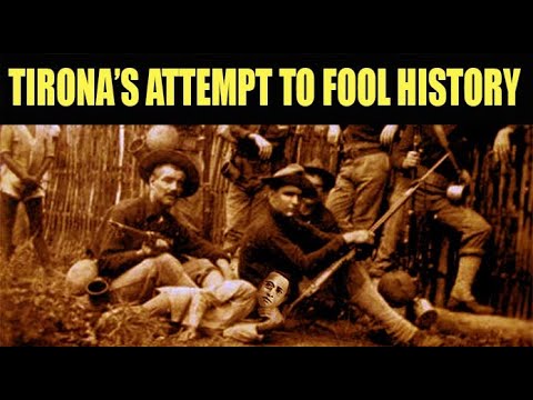 Updated!!! DANIEL TIRONA'S ATTEMPT TO FOOL HISTORY (Tagalog Narration with English Subtitles)