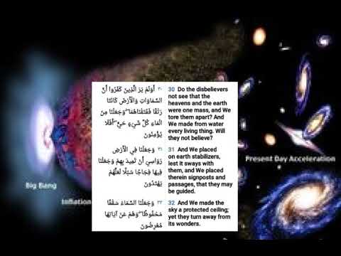 Holy Qur'an Surah Al Anbiya Verses 21: 30-32.