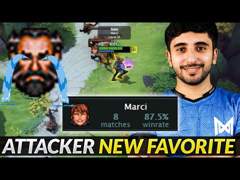 Nigma.Attacker New favorite hero - 87% winrate Marci
