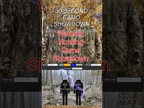 Walmart Hunting Camo Tekari Atera VS XRC #walmartfinds #huntingcamo #camoshowdown  #deer #whitetail