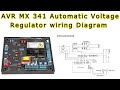 #Avr wiring connection MX341/SX440 diagram/ how to read Electrical Drawings/Diagrams #stamford