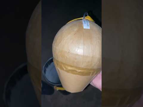 6” custom, gold Willow display Shell #firework