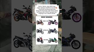 Download lagu Pertarungan Modif Komorod! Sonic vs Satria FU vs MX King – Siapa Paling Gahar mp3