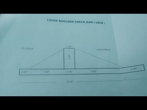 LBCD (loose boulder check dam) Calculation part 1 #odishaforest #forestdepartment