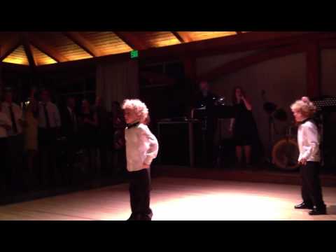 Triplet Wedding Dancers