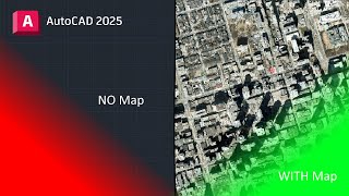 Add Google-type Maps into AutoCAD!