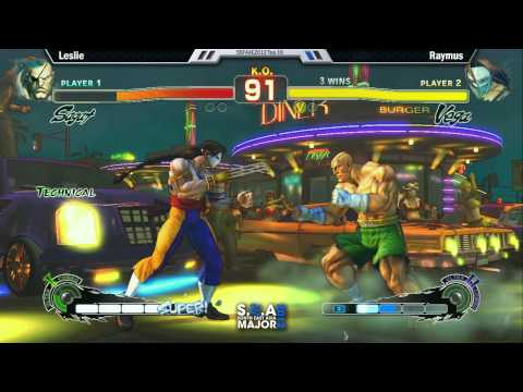 Leslie (Sagat) vs Raymus Shen Yuan (Claw) - SEA Major 2012 SSF4 AE