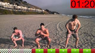 4 Minute Leg Exploder Workout - Bottom to Bottom Tabata Squats