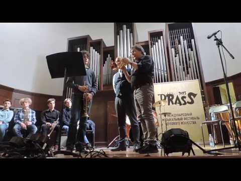 Master class by Matthias Hoeves. Trumpet.