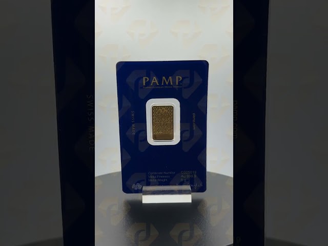 سبيكة ذهب الخيل العربي بامب عيار 24 بوزن 5 غرام