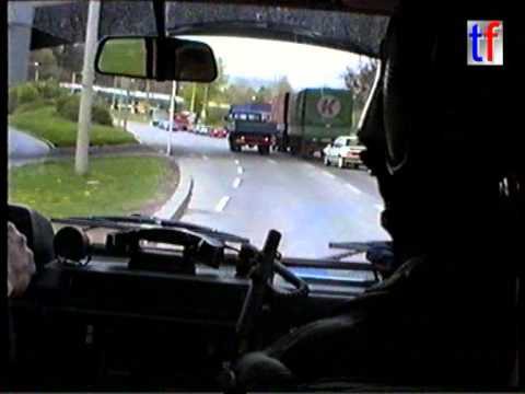 Feuerwehr Stuttgart: Ride along & on scene w. Citywide TC / Mitfahrt ELW B-Dienst, 1991. #13