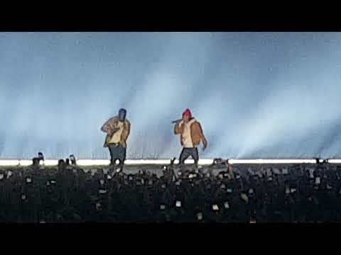 Damso ft Orelsan : Rêves bizarres ( Bruxelles / Palais 12 )