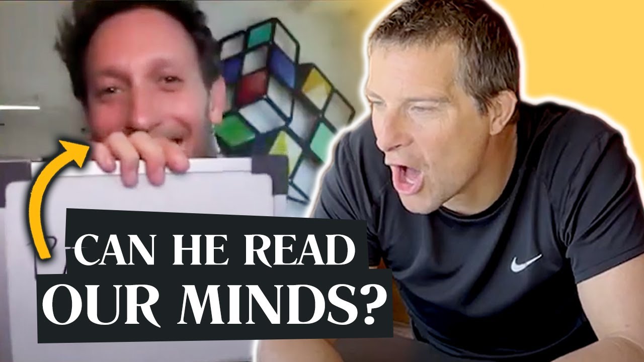 Skeptical Bear Grylls Gets Mind BLOWN by Master Mentalist Lior Suchard | Bear Uncut