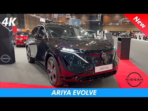 Nissan Ariya Evolve 2022 - FIRST look in 4K | Exterior - Interior (details), PRICE