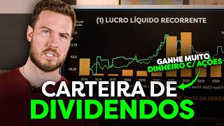 COMO MONTAR UMA CARTEIRA DE DIVIDENDOS PARA VIVER DE RENDA
