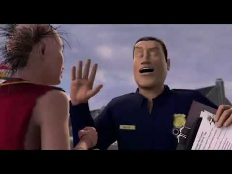 (OVER THE HEDGE) Vincent, Gladys Sharp & Dawyne LaFontant are arrested. (🇺🇸ENGLISH/USA & SWEDISH🇸🇪)