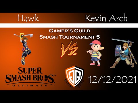 Gamer's Guild Smash Monthly 5 - Hawk (Sora) vs Kevin Arch (Ness, Link)