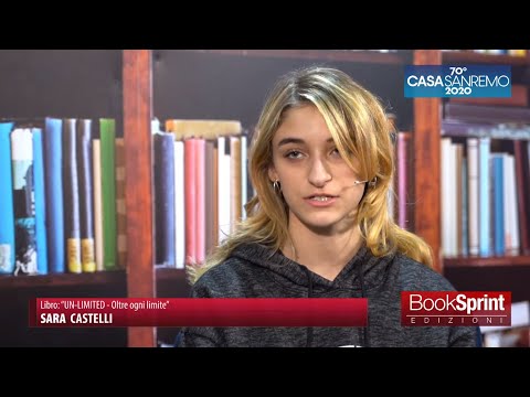 Sara Castelli da Casa Sanremo 2020 - BookSprint Edizioni
