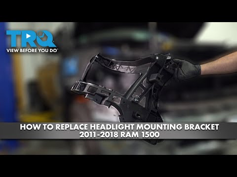 How to Replace Headlight Mounting Bracket 2011-2018 Ram 1500