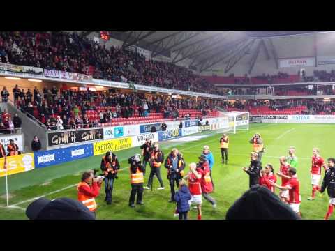 Rydström hyllas efter slutsignalen i sin sista match för KFF 3/11 2013