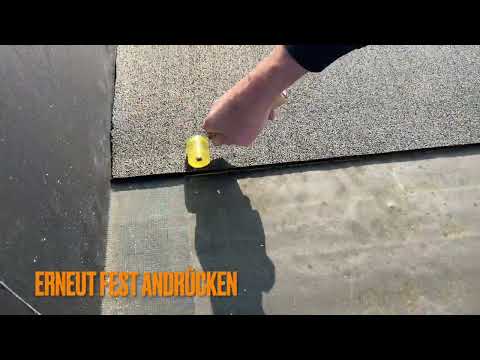 Rutschhemmender Wartungsweg für EPDM Dachfolien / R10