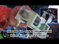 Easy Tutorial For Using The Manual Binding Machine For The New Fire Hose