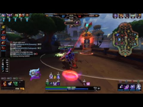 Smite Conquest The BEST Tsyukuomi Game You Will Ever See! 22 Kills 70 Thousand Damage!