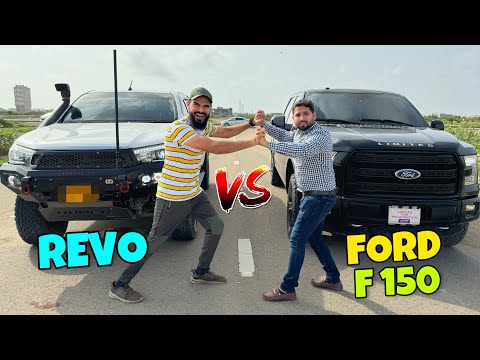 Revo vs Ford F 150 🏁🛻 Kon jeetey ga ? 😳
