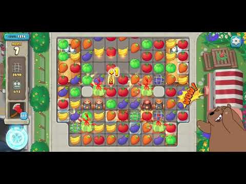 We Bare Bears the Puzzle for Kakao Season2 Level 1376 - No Boosters