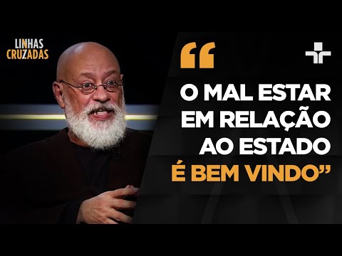 Pondé comments on João Pereira Coutinho's view of anarchism: "Very sophisticated"