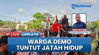 Kantor Bupati Aceh Singkil Dikepung Massa Korban Bencana Banjir dan Longsor, Tegas Tuntut Jatah Hidu