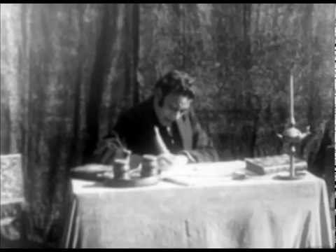 LA CREACIÓN DEL HIMNO . Dir: Mario Gallo. Filmada y estrenada en 1909.