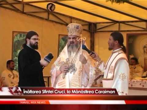 Înălţarea Sfintei Cruci, la Mănăstirea Caraiman – VIDEO