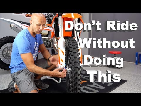 New Or Used Dirt Bike Setup Tips   BEFORE YOU RIDE