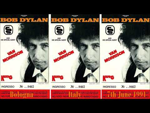 Bob Dylan 1991 Summer Tour Of Europe – Arena di Bologna, Italy 7th June 1991