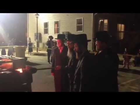 Lag Buomer fire in Harmony Park (BELZ) lakewood