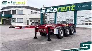 Kontajnerovy naves D-Tec Containercarrier CC-20-3-T ADR na predaj - Obraz 4 | Autoline SK Nový kontajnerovy naves D-Tec Containercarrier CC-20-3-T ADR | Obraz 4 - Autoline